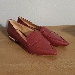 Burgundy Franco Sarto Flats